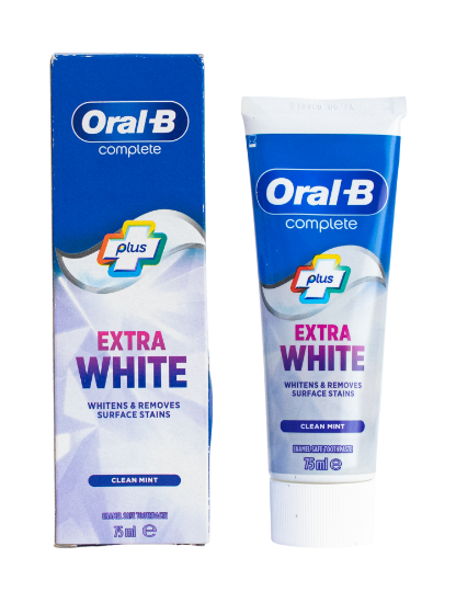 Picture of Oral B Plus Complete Extra White Toothpaste 75ml